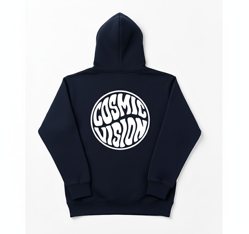 COSMIC VISION AFSAANY HOODIE Navy Blue