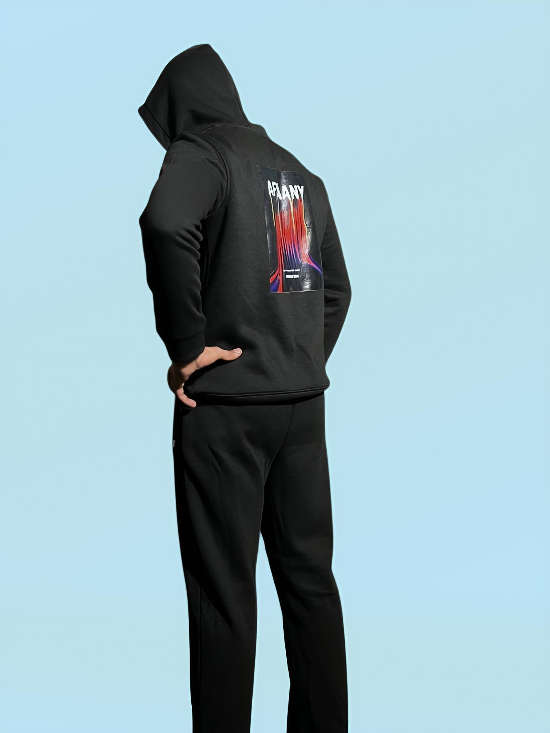 Men's Black Hoodie